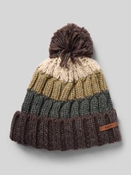 Gebreide muts met pompon, model 'WILHELM' van Barts - 5