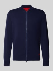 Regular Fit Strickjacke aus reiner Baumwolle Modell 'SAN JAQUE-C' von HUGO - 4