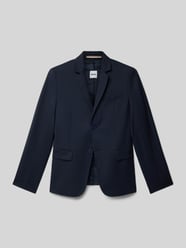 Leinenblazer mit Brustleistentasche von Boss - 15