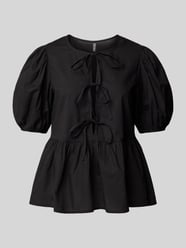 Relaxed Fit Tunika in Wickeloptik Modell 'JOLLY' von Pieces - 14
