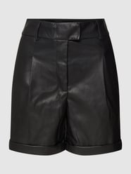 Minirock in Leder-Optik Modell 'ONLEMY' von Only Schwarz - 33