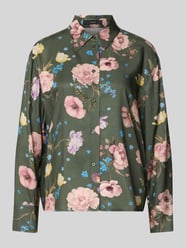 Regular Fit Bluse aus Viskose im Allover-Look von Oui - 18