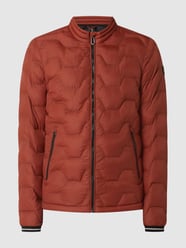 Steppjacke mit Stehkragen von NO EXCESS Rot - 8