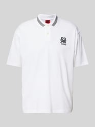 Poloshirt mit Label-Print Modell 'Dodac' von HUGO - 25