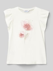 T-Shirt mit Motiv-Print von Mayoral Rosa - 19