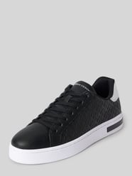 Sneaker mit Logo-Muster Modell 'LONDON SAFFIANO' von Armani Exchange - 6