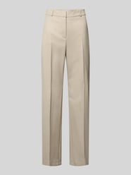 Hose aus Viskose-Mix mit Bügelfalten von COMMA Beige - 31