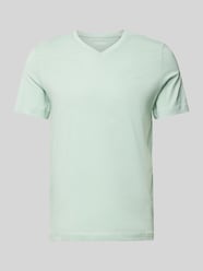 T-shirt met labelprint van s.Oliver RED LABEL Groen - 45