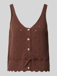 regular fit tanktop van puur katoen model 'PUKA' van PIECES - 2