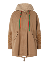 Parka mit herausnehmbarem Teddyfutter von Blonde No. 8 Beige - 26