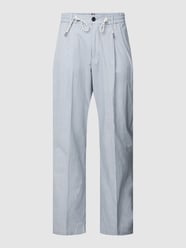 Stoffhose mit französischen Eingrifftaschen Modell 'Perin' von BOSS Blau - 38