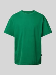 T-Shirt mit geripptem Rundhalsausschnitt Modell 'HARVEY' von Jack & Jones Premium Grün - 9