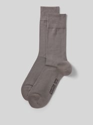 Socken mit Label-Detail im 2er-Pack von Christian Berg Men Grau - 4