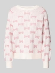 Pullover mit Ballonärmel Modell 'Clara' von Only Rosa - 11