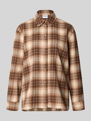 Regular fit blouse met lange mouwen van puur katoen van Jake*s Casual - 40