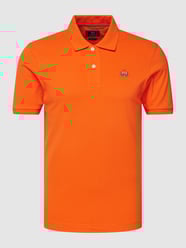 Poloshirt mit Logo-Stitching von La Martina Orange - 18
