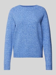 Langärmeliger Strickpullover Modell 'DOFFY' von Vero Moda Blau - 32