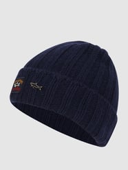Mütze aus Schurwolle von Paul & Shark Blau - 34