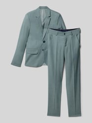 Slim Fit Anzug mit Viskose-Anteil von Standar - 11