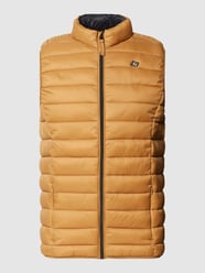 Steppweste mit Label-Patch 'Romsey' von Blend Braun - 11