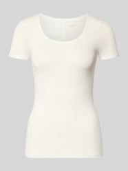 Slim Fit T-Shirt aus Viskose-Mix Modell 'Personal' von SCHIESSER - 41
