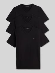 Regular Fit T-Shirt aus Baumwoll-Mix im 3er-Pack von Tommy Hilfiger - 3