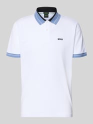Regular Fit Poloshirt aus Baumwoll-Mix Modell 'PL_Member' von BOSS Green - 19