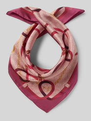 Seidenschal mit eingefassten Abschlüssen Modell 'FOULARD' von Guess Pink - 5