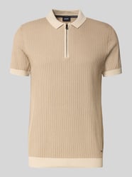 Slim Fit Poloshirt in Strick-Optik Modell 'Simeono' von JOOP! Collection - 23