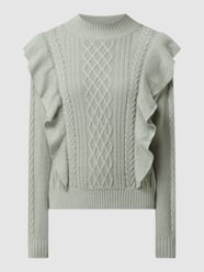 Pullover met volants van Tom Tailor Denim Groen - 19