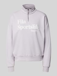 Oversized sweatshirt met opstaande kraag model 'LACHY' van FILA - 2