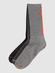 Sportsocken mit Stretch-Anteil im 3er-Pack von CK Calvin Klein Rot - 20