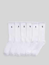 Socken aus Baumwoll-Mix im 6er-Pack von Polo Ralph Lauren Underwear - 29