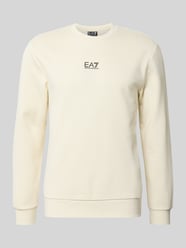 Sweatshirt met labeldetail van EA7 Emporio Armani - 23