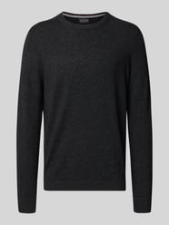 Regular fit kasjmier pullover met ronde hals van Christian Berg Men - 13