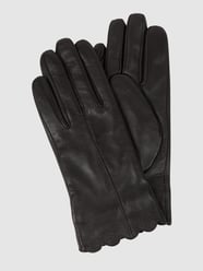 Touchscreen-Handschuhe aus Leder  von Weikert-Handschuhe Braun - 13
