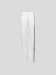 High Waist Jeans im Straight Fit von Maison Margiela Weiß - 4