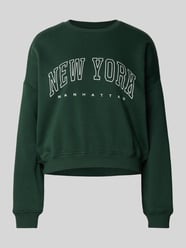 Loose fit sweatshirt van katoenmix, model 'SWEAT' van Only - 41