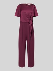 Jumpsuit mit Bindegürtel von Christian Berg Cocktail - 6