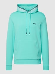 Hoodie mit Känguru-Tasche Modell 'Soody' von BOSS Green Grün - 24