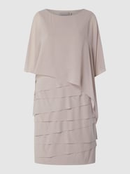 Cocktailkleid im Stufen-Look  von Christian Berg Cocktail Lila - 44