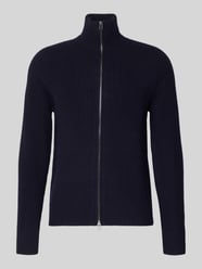 Regular fit gebreid jack van zuivere wol van Forét - 47