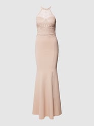 Avondjurk met halter van Lipsy Roze - 20