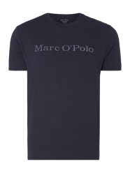 T-Shirt mit Logo-Print von Marc O'Polo Blau - 32