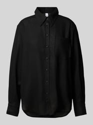 Relaxed Fit Leinenbluse Modell 'FLAXY' von YAS - 25