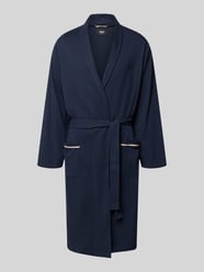 Bademantel mit Kontrasttaschenabschluss von BOSS - 27