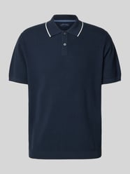 koszulka polo o kroju regular fit z kontrastową lamówką od Christian Berg Men - 17