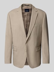 Regular Fit Sakko aus Woll-Mix mit 2-Knopfleiste von Christian Berg Men Beige - 1