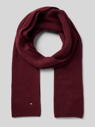 Schal mit Label-Stitching von Tommy Hilfiger Bordeaux - 2