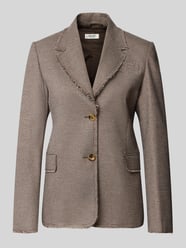 Slim Fit Blazer mit Pattentaschen Modell 'TINTO FILO' von Liu Jo White Beige - 33